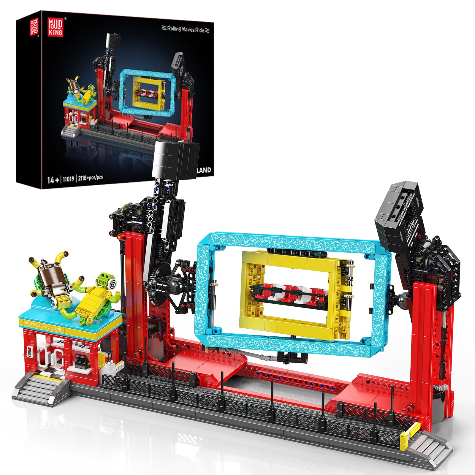 キングオブザヒル・キングオブザスイング（スタンダードモデル） Amazon.com: Mould King Rolling Swing Ride Building Blocks Set